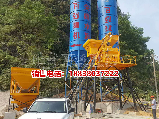 HZS75混凝土攪拌站定位上真的十分的良心了 HZS75混凝土攪拌站定位上真的十分的良心了